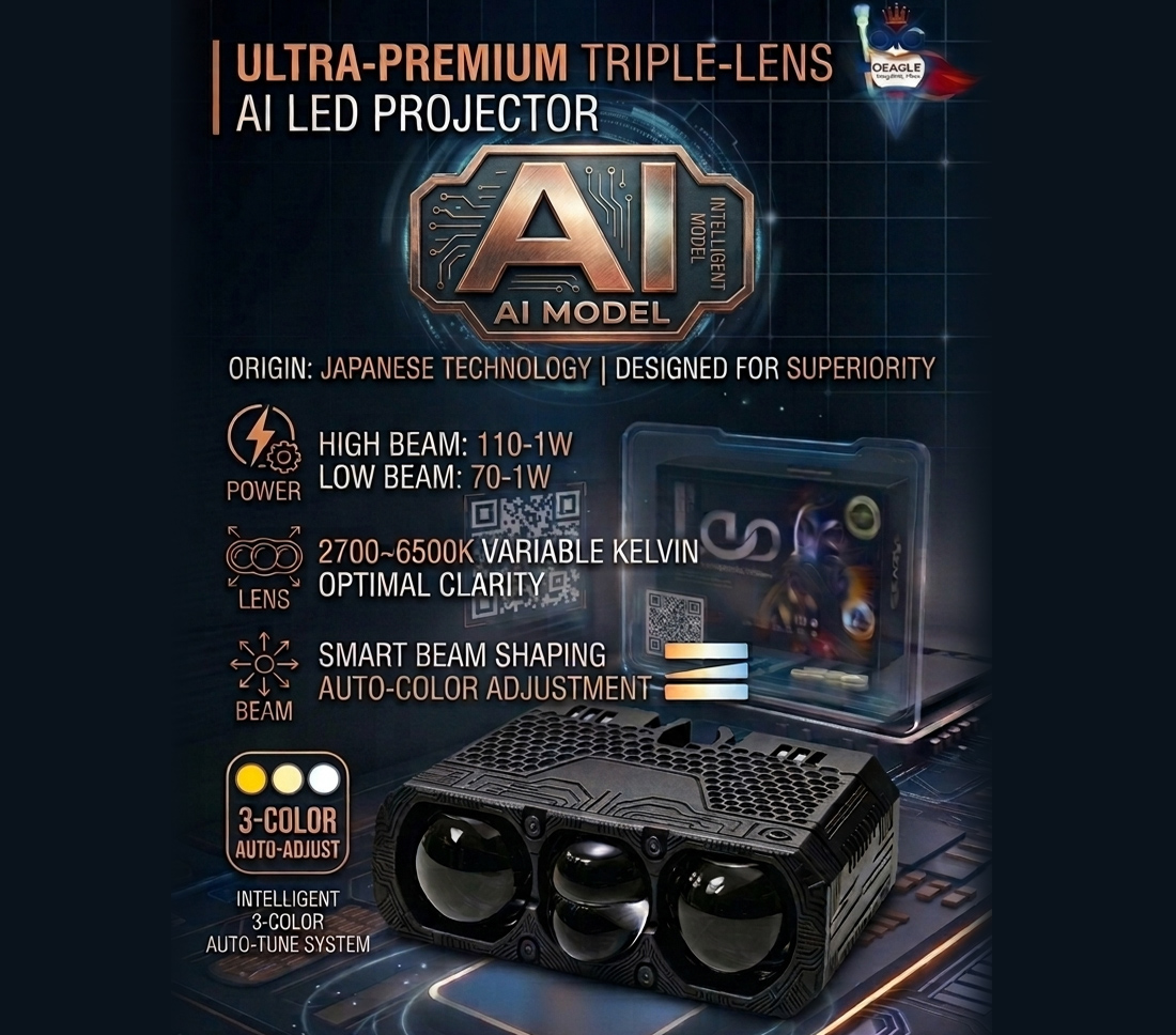 AI intelligent vehicle lighting control system